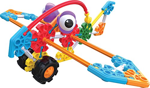 Kid K'NEX 85701 60 Model Oodles of Pals Building Set, Kids Craft Set with 116 Pieces, Educational Toys for Kids, Fun and Colourful Building Toys for Boys and Girls, Construction Toys for 3 Year Olds +