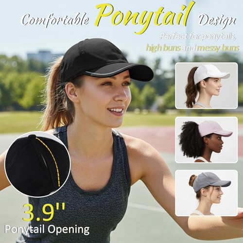 Gorra para mujer con protección UV y tira reflectiva miniatura 2
