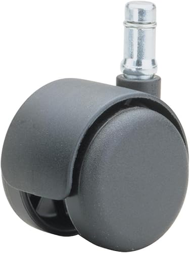 Miniatura 1 de Master Caster Ruedas de seguridad, cuello estándar, negro mate