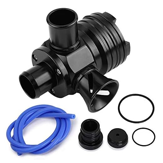 Universal Adjustable Turbo Blow Off Valve,Turbo Splitter Valve,Recirculating Dump Valve Kit for VW GTi Golf Audi Beetle Jetta A3 A4 A6 TT 1.8T, By LIYYOO