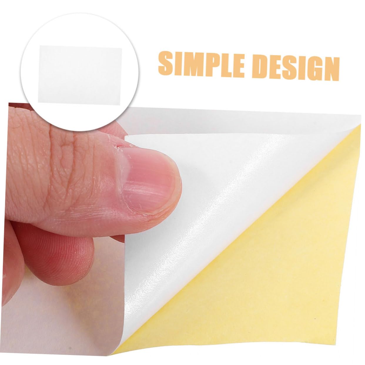 100 hojas Etiquetas Adhesivas Imprimibles Mate Autoadhesivas Papel Resistente para Impresión y Láser Uso Oficina y Manualidades