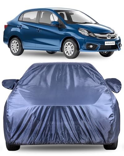 Image of Autofact Premium Car Cover for Amaze 2011-2017 | All Weather Water-Resistant Full Body Car Cover | Light-Weight Triple-Stitched Outdoor Shield with UV Protection, Dustproof & Heat-Resistant