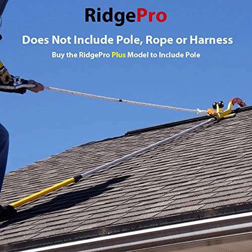 The RidgePro Roof Anchor, Roofing Tool, Roof Hook for First Man Up (FMU) Last Man Down (LMD) The Ridge Pro Newer Version (No Pole) - Thumbnail 3