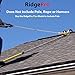 SnoBlox The RidgePro Roof Anchor, Roofing Tool, Roof Hook for First Man Up (FMU) Last Man Down (LMD) The Ridge Pro Newer Version (No Pole)
