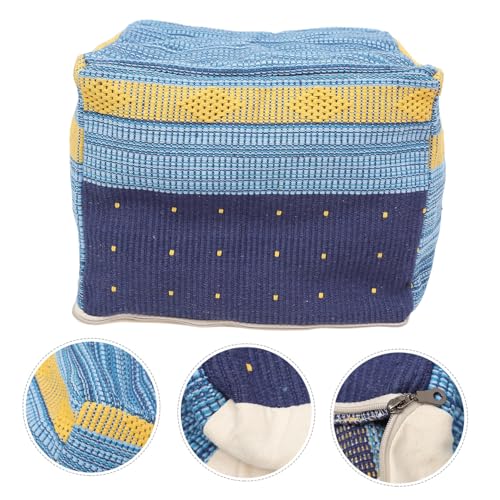 Coussin de sol épais coton lin tatami japonais carré confortable - 3