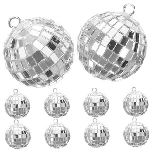 Levemolo Reflective Disco Balls Hanging Decorations for Party Wedding Disco Bar