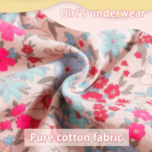 Finihen Girls Cotton Underwear Toddler Girls Panties Kids Briefs Multipacks.3