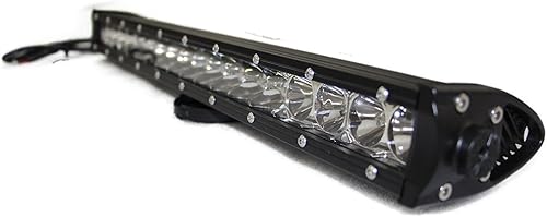 Miniatura 3 de AngelMa - Barra LED recta de 19 pulgadas de 90 W de Cree LED de punto de inundación para Ford Truck 4x4 Radius GOG Trucks UTV SUV 4x4 Polaris Razor