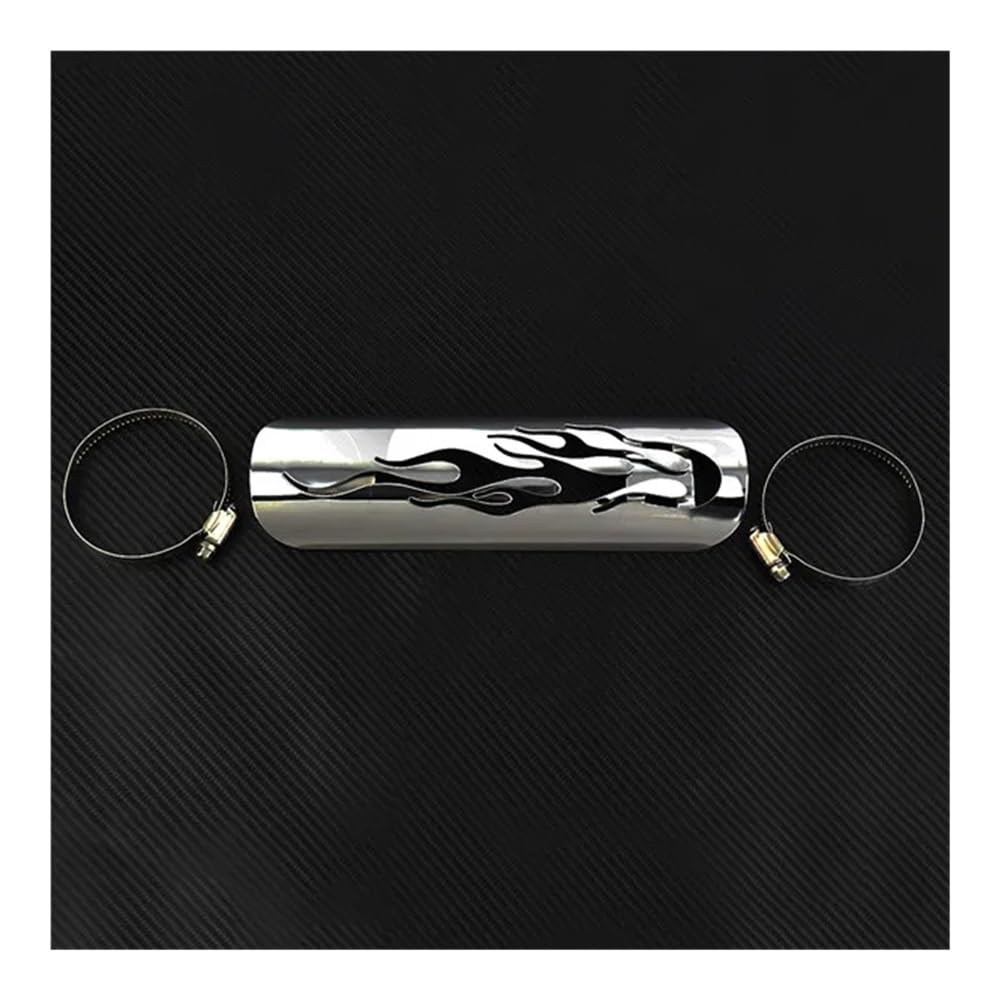 Marmitta Protector Copertura dello Scudo Termico del Tubo del Silenziatore Scarico Motociclo Coperture della Protezione della Fiamma per H&Arley