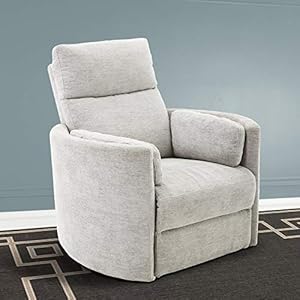 Radius Mineral Power Swivel Glider Recliner