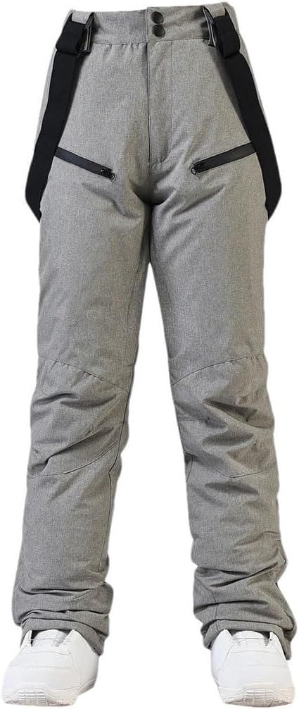 Ski Pants Men Women Winter Outdoor Sports Warm Windproof Snowboard Pants Color Ski Snow Pants