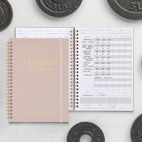Zicoto ZIC-FITNESS-PIN_24-028C The Ultimate Fitness Journal For Tracking And Crushing Your Gym Goals - Detailed Workout Planner & Log Book Women thumb #4
