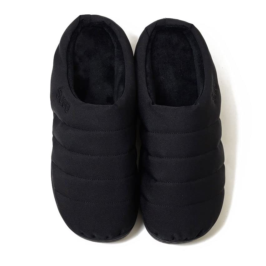 SUBU Unisex Black Nannen Slippers Medium (US Men’s 8-9 / US Women’s 10-11) Soft Cushioning Extra Warm Insulated Slippers2