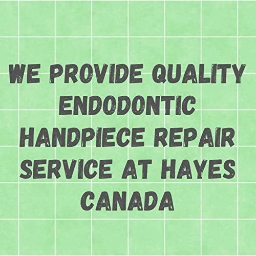 We provide endodontic handpiece repair service at Hayes Canada
