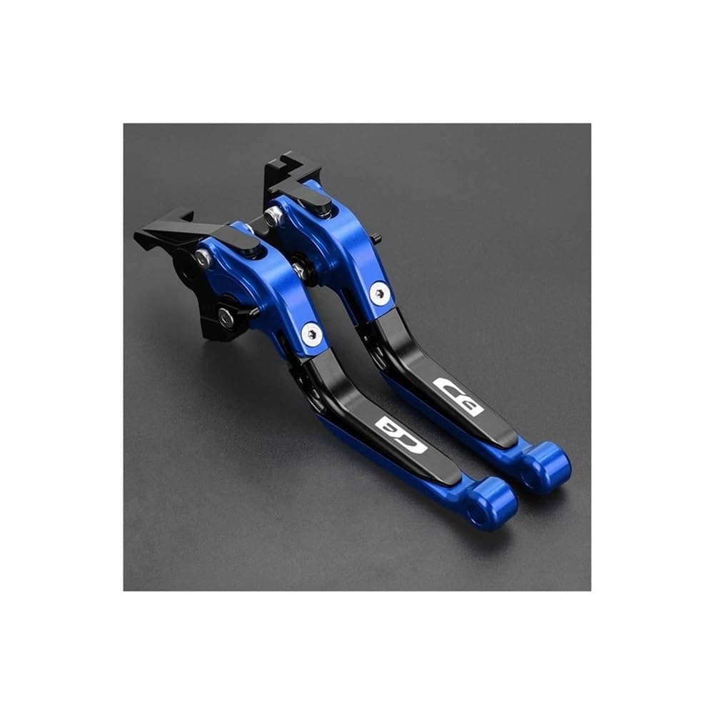 Zdgxfhsrh Blue Motorcycle Brake Clutch Levers For Ho&N&Da Cb125f Cb190r Cb250r Cb300f Cb300r Cb500f 2022 2023 Cb 125F 190R 300F 300R Adjustable Brake Clutch Levers Handle Cover