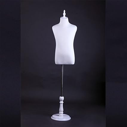 Amazon キッズ衣装 マネキン 小道具 ダミーマネキンを仕立てる 子供服店 1 8歳 ハーフレングス フルボディ 衣類 陳列棚 マネキンスタンド 色 White Round 7 8 サイズ Standard Mdcg ホーム キッチン 通販
