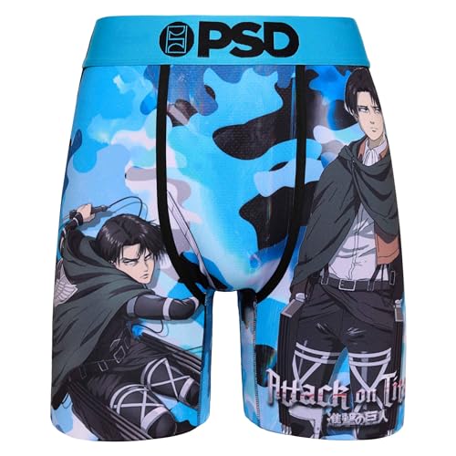 PSD Men's Levi Solo Boxer Briefs, Multi, S2