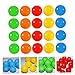 ifundom 20Pcs Lottery Balls Plastic Sphere Balls Party Accessory Decorative Game Props for Fundraisers Company Events Kindergarten Playroom