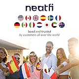 Neatfi Elite HD Bifocals Super LED Magnifying Floor Lamp, 3 Diopter/12 Diopter Magnifier Glass Lens, Adjustable Gooseneck, 6000-7000K Color Temperature with UK Plug & 42pcs SMD LED (White) - Image 8