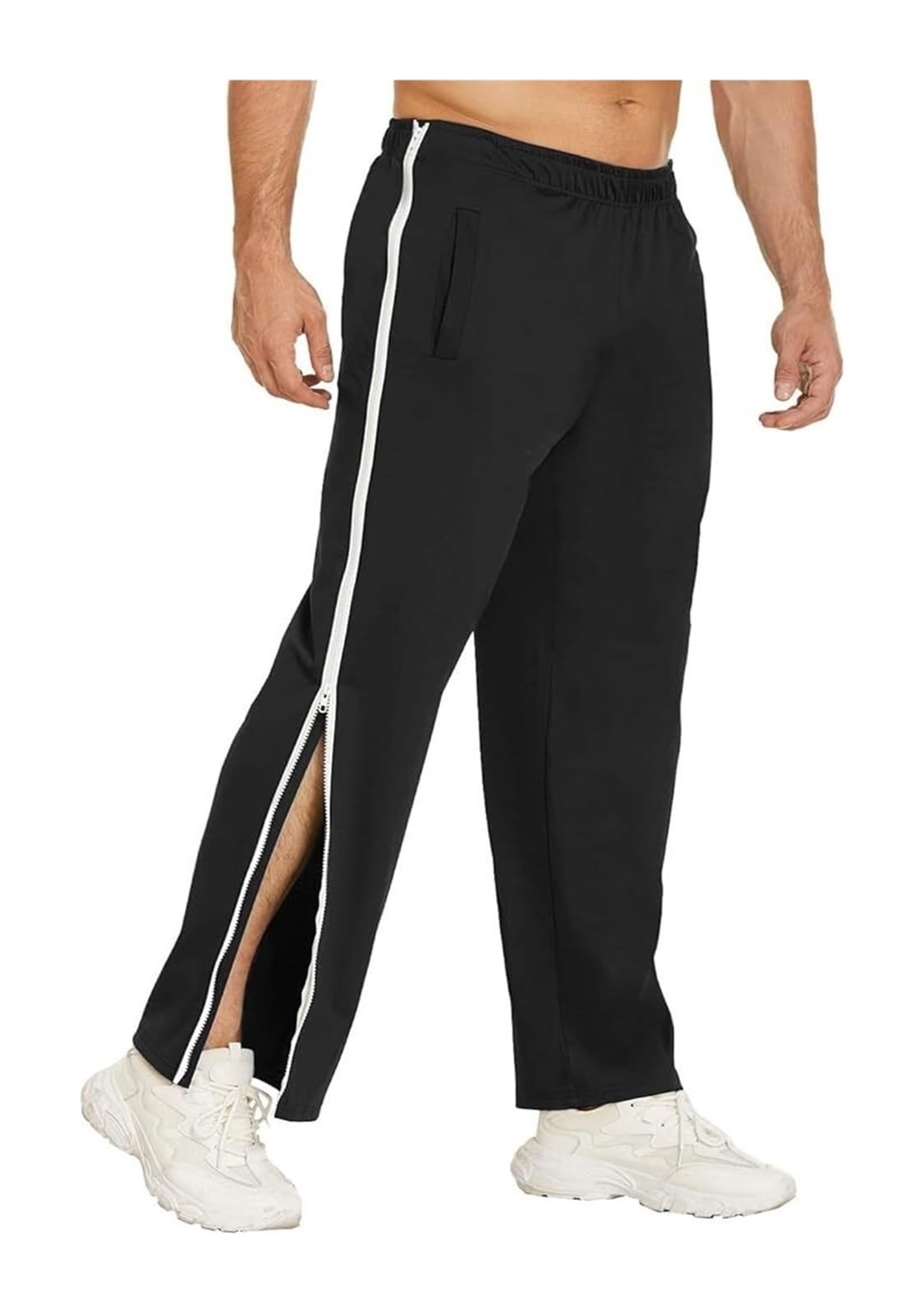 Pantalon de rééducation ample en taille 3XL noir