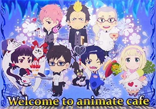 Amazon 青の祓魔師 劇場版 アニメイトカフェ クリアファイル アニメ 萌えグッズ 通販