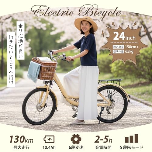 Assuto 電動アシスト自転車 ASKENU4-P1 の商品画像 1