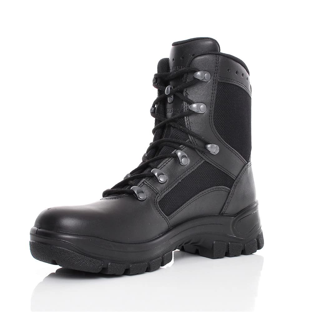 HAIX Airpower P6 High Zuverlässige Einsatzstiefel: Arbeitskleidung für drinnen und drauÃŸen. 41 Schwarz