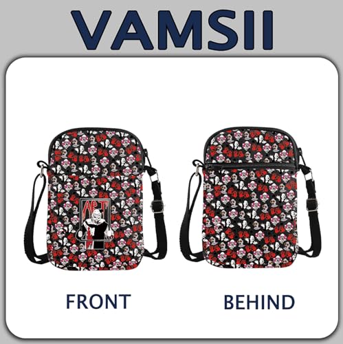 VAMSII Funny Movie Gift Clown Movie A Merch Crossbody Bag Horror Merch3