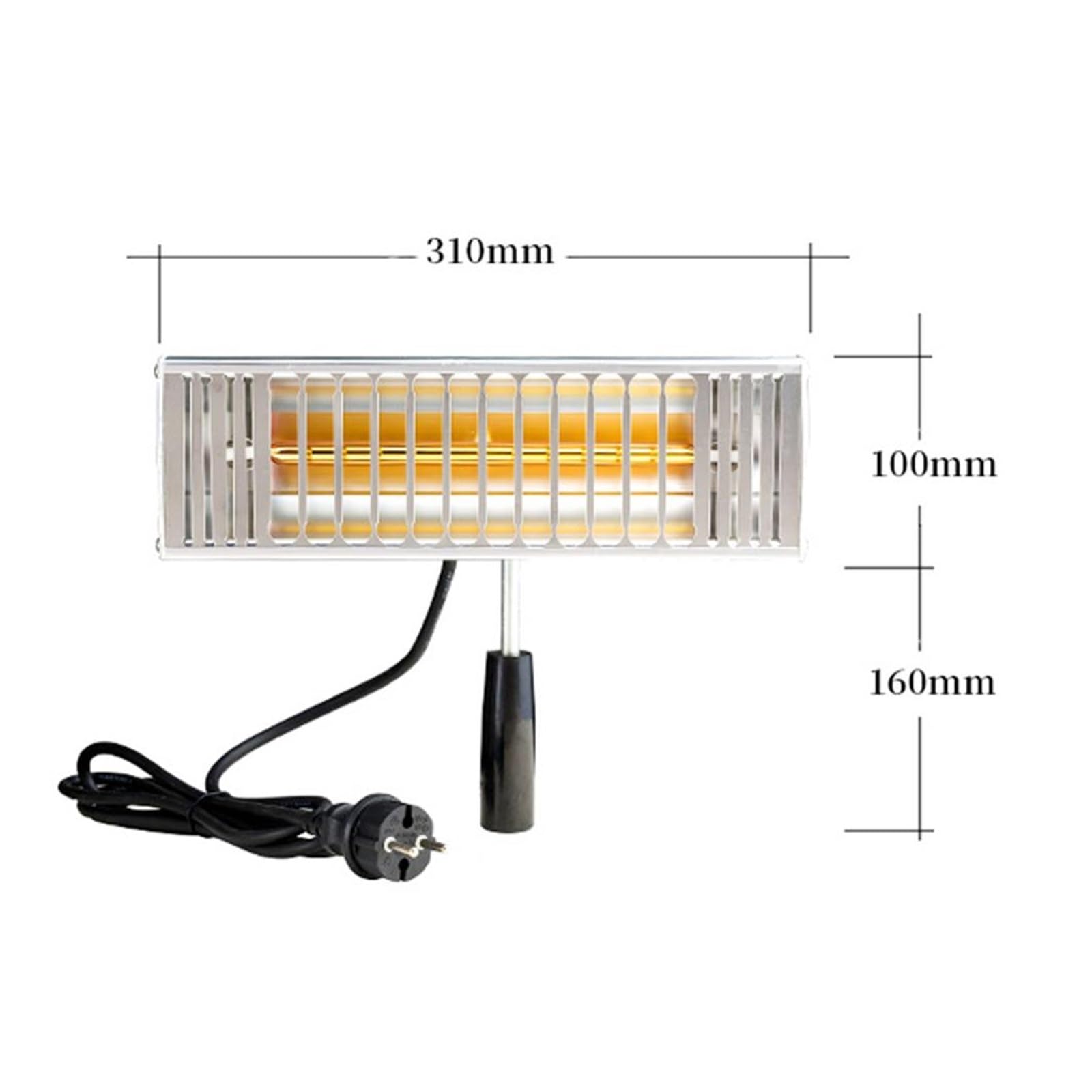 Lampa Do Utwardzania Lakieru O Mocy 1000 W. Suszarka Ręczna Ogrzewanie Na Podczerwień. Przenośny Spray Do Karoserii Samochodu