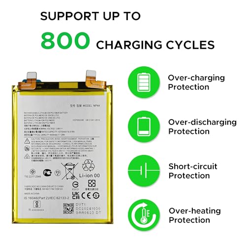 Image of Compatible with Moto S30 Pro XT2243-2 / Edge 30 Fusion (Edge 2022) XT2243-1 Edge 2023 / Edge 40 New Battery Replacement NP44, with Installation Instruction & Toolkit
