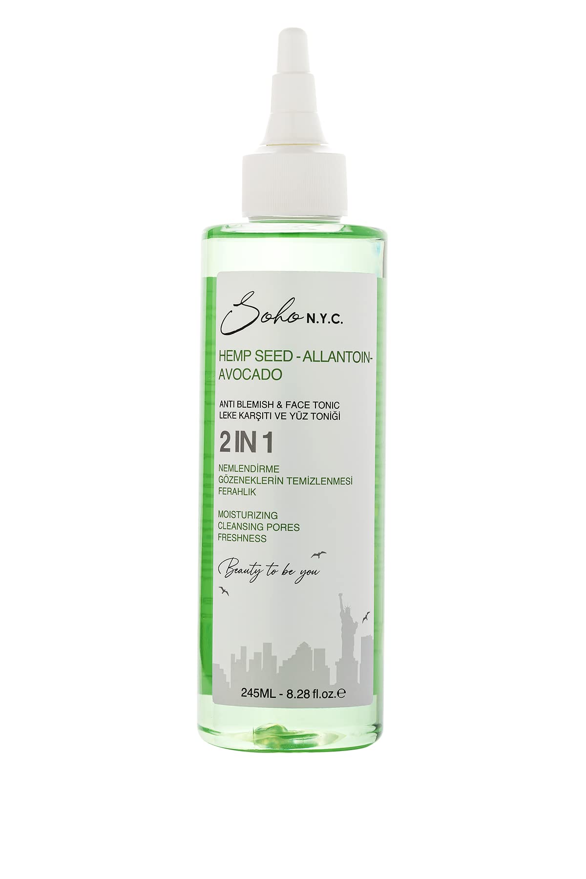 Vegan Leke Karşıtı Arındırıcı Yüz Toniği 245 Ml
