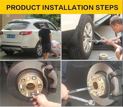 Adaptateurs de roue pour stabiliser votre Volvo XC70 sur route - 7