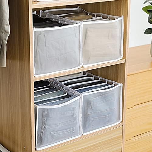 Miniatura 4 de suitable for storage jeans, casual pants, t-shirt, skirts etc 2pcs 7 grids medium,Wardrobe Clothes Organizer, Closet Organizers,2pcs 7 grids