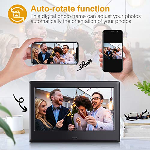 image for DBPOWER 7 Inch Digital Picture Frame - Upgraded Digital Photo Frame wi