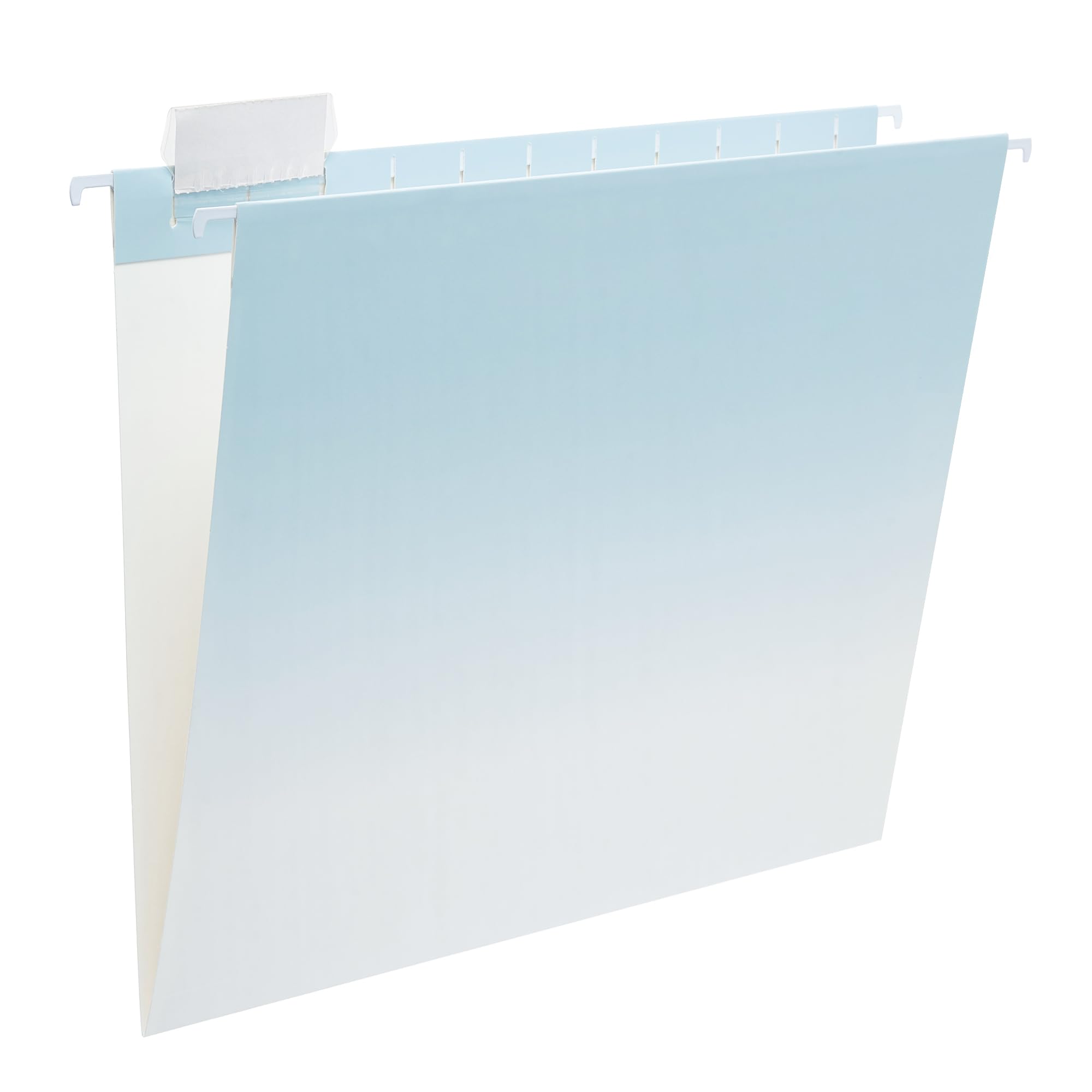 Office Organizer Y YOMA 6 Pack Colored Hanging File Folders Letter Size Decorative  Hanging Folder Pretty File Folder Organizer For Filing Cabinet Office Home  With 1/5-Cut Adjustable Tabs, Gradient Blue File Organizer, image size:2000x2000