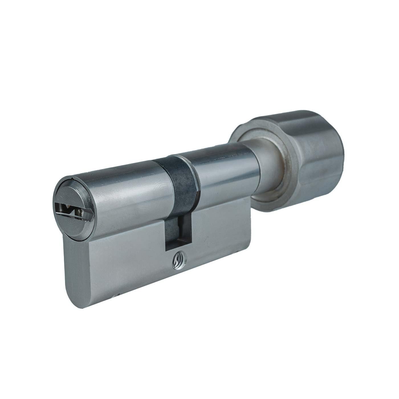 FELGNER Dolomit Cilindro de Pomos | cilindro de cierre | cilindro perfilado para puertas | protección contra taladros y extracción | incluye 5 llaves y tarjeta de seguridad - 40/50K