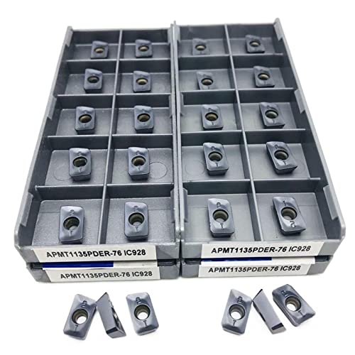 Fresa cortadora APMT1135PDER 76 IC928 Carburo DOLUNTO miniatura 1