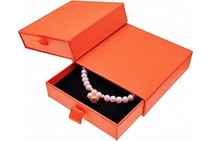 Vibrant Orange Gift Boxes for Precious Keepsakes