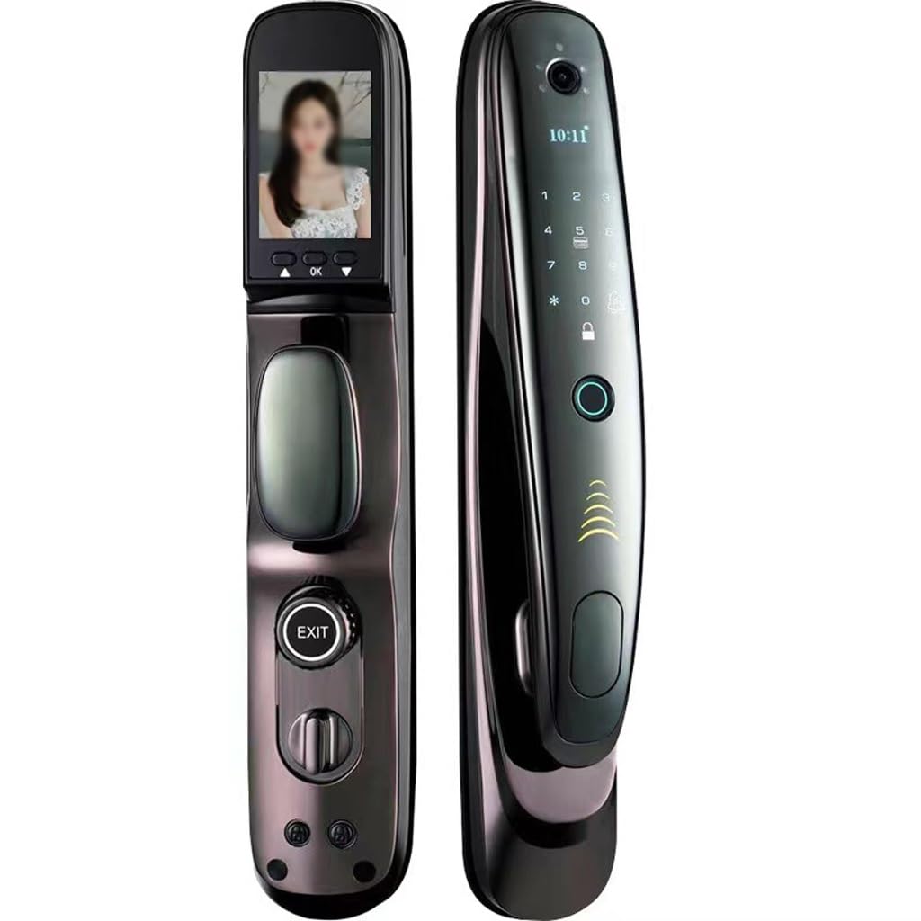 Serrure intelligente automatique à empreinte digitale et visiophone