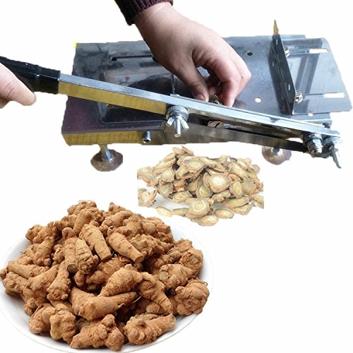 Traditional Chinese Medicine Slicer Herb Slicer Frozen Meat Slicer Multifonction Slicer Cutter Thickness 2~20mm Adjustable
