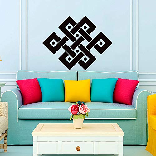 HNXDP Geometry Indian Pattern Wall Sticker Living Art Vinyl Design Home Decor Nuovo arrivo 45cmx29cm