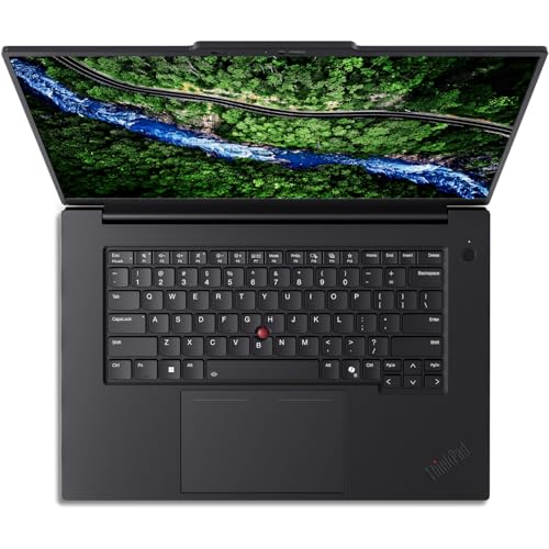 Image of Lenovo ThinkPad T1g Gen 8, AI Laptop, Intel Ultra 9 285H vPro, 16 inch 3.2K (3200 x 2000) OLED, Touch, VRR 40-120Hz, 600 nits, 64GB DDR5, 4 TB Gen5 SSD, NVIDIA RTX 5070, 5MP Camera, Win 11 Pro- Black