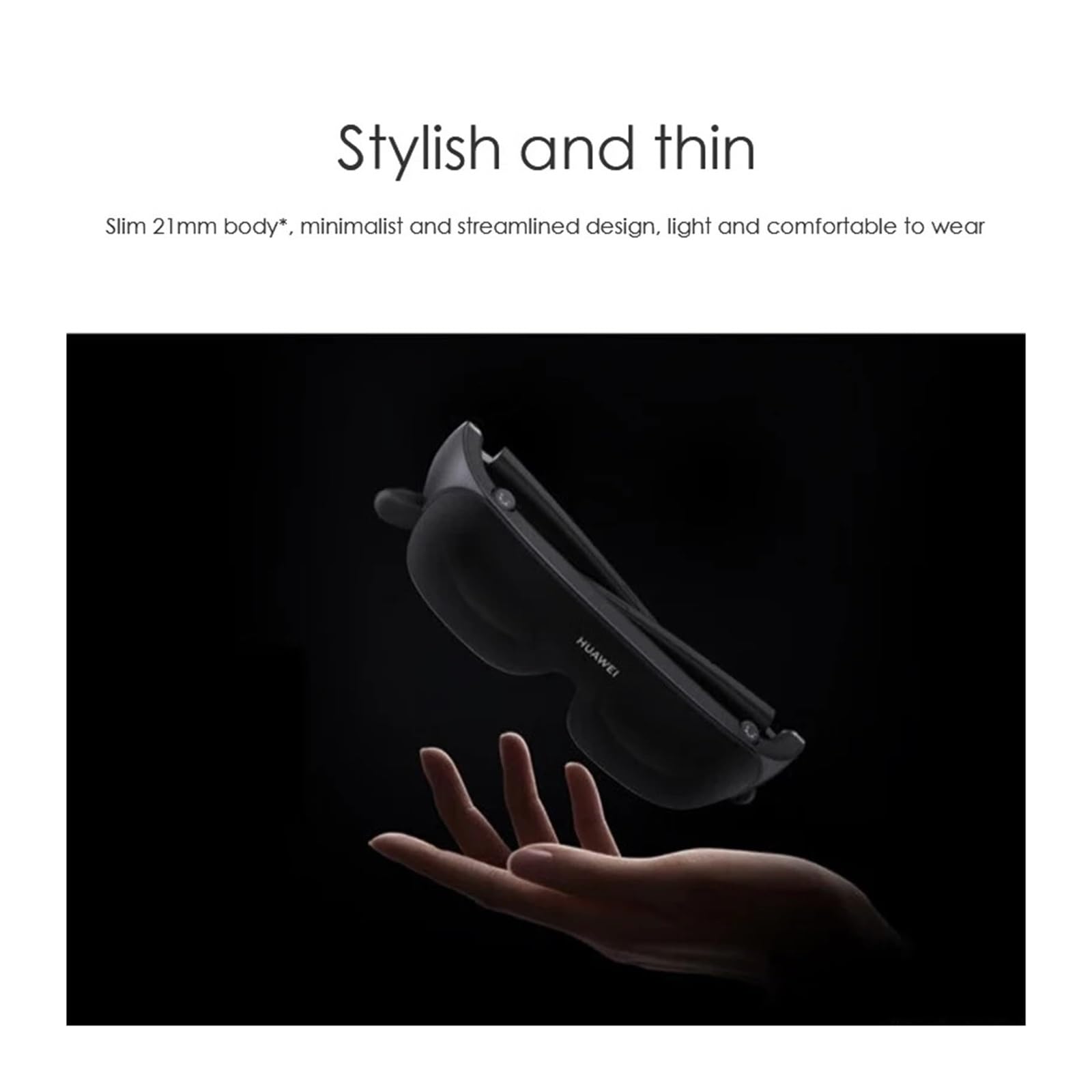 Compatible con Las Gafas de Realidad Virtual Huawei Vision Glass: visión Inteligente, transmisión de Realidad Virtual 3D, Ajuste for miopía y Pantalla DP.