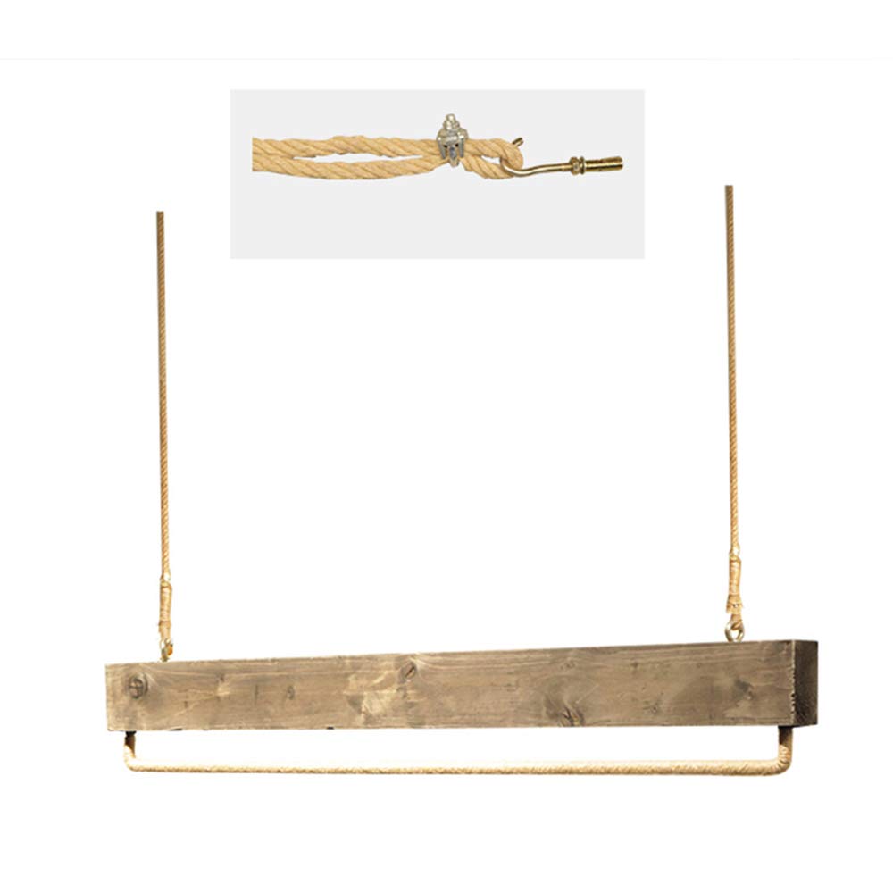 JKJZSALJ Wall-Mounted Floating Shelves, Hanging Clothing Racks, Adjustable Retail Store Clothing Display Racks, Ceiling-Mounted Clothing Racks For Cloakrooms,A,120Cm