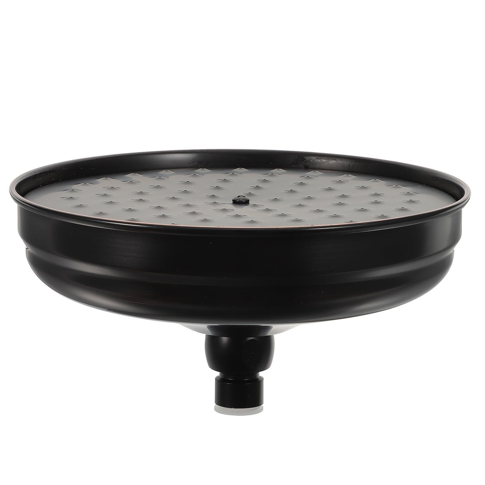 Cabezal de Ducha de Lluvia de Cobre Negro Retro para Baño