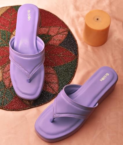 Image of Action Women's Platform Sandals| Slip-On Style with Ruched Strap| Heel Green