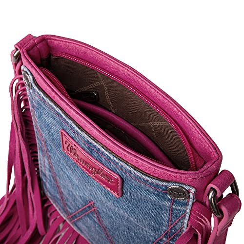 Image of Wrangler Small Doctor Bag for Women Vintage Satchel Bag Western Handbags with Wide Strap