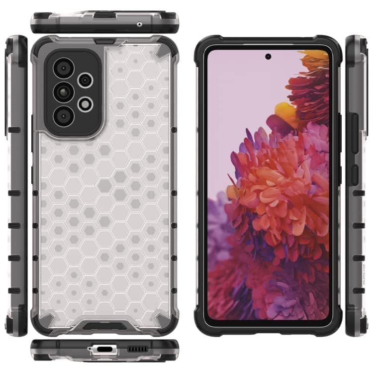 Image of Prime Retail Hard PC Back Case Cover for Samsung Galaxy A13 5G Anti Slip Ultra Thin Shockproof Reinforced Corners (Transparent)