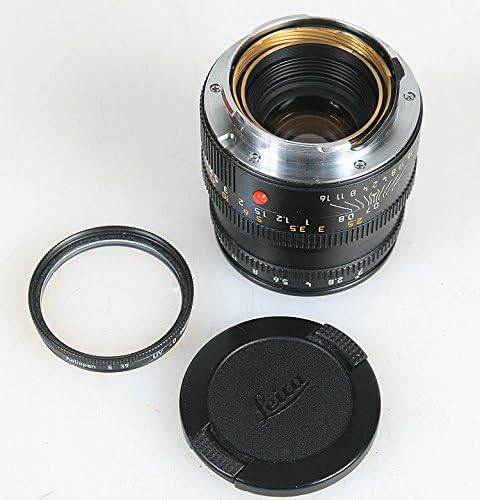Rear view of Leica 50mm F 2.0 Summicron-M Lens