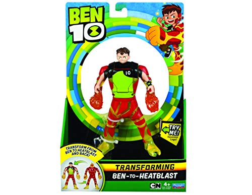 Ben 10 Ben to Alien Transforming Figure - Ben-to-Heatblast